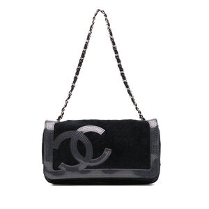 Pre-Loved Chanel Terry Cloth CC Sport Line Shoulder Bag